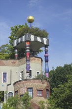 Hundertwasser House, Bad Soden, Taunus, Hesse, Germany, Europe