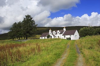 House, Cottage, Isle of Skye, Scotland, Great Britain