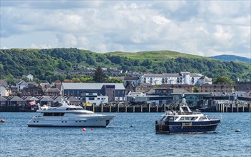 Oban Bay and Marina, Oban, Argyll and Bute, Scotland, UK