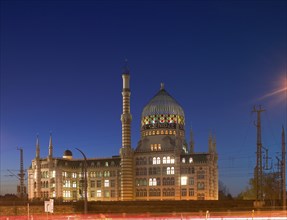 The former Yenidze cigarette factory building is one of Dresden's architectural landmarks. Built