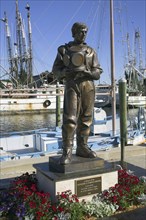 Sponge Diver Memorial, Tarpon Springs, Florida, Memorial, USA, North America