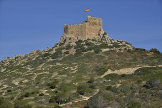 Cabrera Castle, Parque Nacional de Cabrera, Cabrera National Park, Cabrera Archipelago, Majorca,