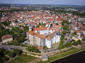 Torgau with Hartenfels Castle