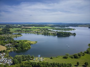 The Pöhl dam is the second largest dam in Saxony in terms of storage capacity and the third largest