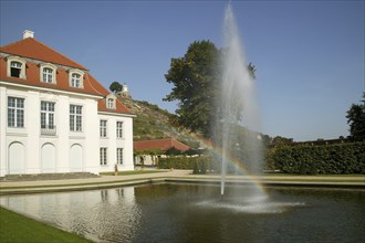 Schloss Wackerbarth or Wackerbarths Ruh' is a baroque castle surrounded by vineyards in the