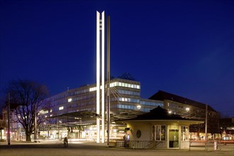 Postplatz Bus stop Schmetterling