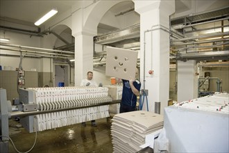 Porcelain mass production