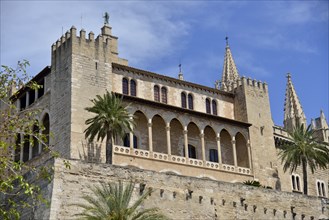 Palacio Real de la Almudaina, Palma de Mallorca, Majorca, Balearic Islands, Spain, Europe