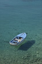 Fishing boat in a bay, near Jadrtovac, Adriatic Sea, Dalmatia, Croatia, Europe