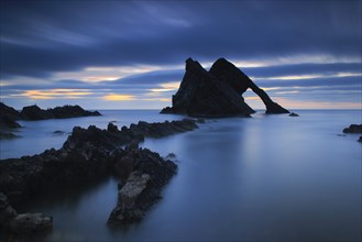 Bow Fiddle Rock, Scotland, Great Britain