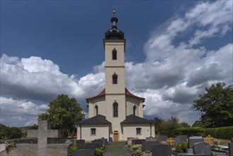 Pilgrimage church Maria Limbach, built 1751-1755, Limbach, Lower Franconia, Bavaria, Germany,