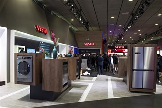 Vestel stand, IFA, International Consumer Electronics Fair 2022, Berlin, Germany, Europe