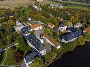 Blankenhain Castle in Blankenhain near Crimmitschau was once part of a knight's estate and,