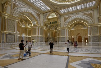 Qasr Al Watan, presidential palace, interior photo, Abu Dhabi City, emirate Abu Dhabi, United Arab