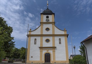 Parish Church of St. James the Elder, built 1757-1792, Viereth-Trunstadt, Lower Franconia, Bavaria,