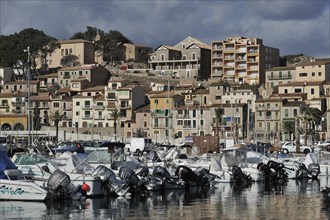 Fishing port of Port de Soller, Majorca, Balearic Islands, Spain, Europe