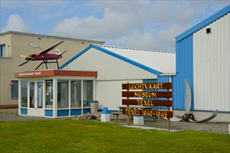 Texel Airport, Aviation Museum, Texel Island, North Sea, North Holland, Netherlands