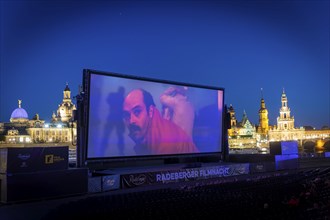 The Film Nights on the banks of the Elbe are Germany's largest open-air cinema festival. They have