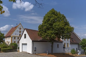 Former Renaissance castle, destroyed in the Peasants' War in 1525, rebuilt 1552-1558, Trunstadt,