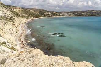 The beach of Pissouri, Cyprus, Europe