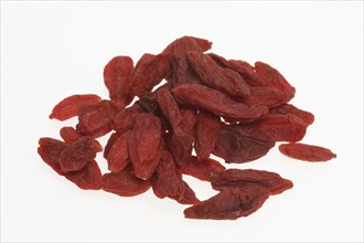 Goji, goji berries (Lycium barbarum), fenugreek, plant species of the nightshade family. Common