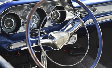 Steering wheel from vintage Pontiac