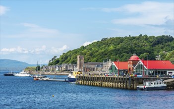 Oban Bay and Marina, Oban, Argyll and Bute, Scotland, UK