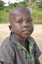 Boy, Portrait, Nkala, Bandundu Province, Democratic Republic of the Congo