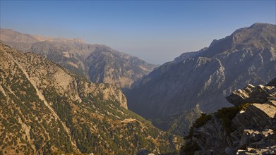 Kallergi Hut, Samaria Gorge, Cloudless Blue Sky, Omalos, Lefka Ori, White Mountains, West Crete,