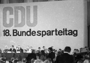 The 18th Party Congress of the Christian Democratic Union of Germany (CDU) was held in Düsseldorf