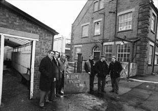 The Strike Action of the Miners' Strike and Their Everyday Life from 11-15 February 1974 in