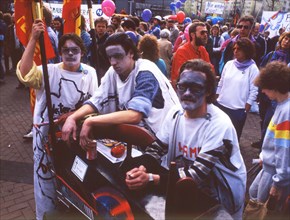 Ruhr District Easter March of the Opponents of Nuclear Weapons on 18 4 1987