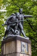 Bülow monument in Dennewitz, Teltow-Fläming district, Brandenburg, Germany, Europe