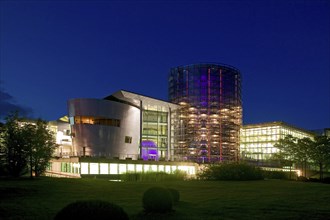 The Gläserne Manufaktur is a Volkswagen Group car factory in Dresden. It was built on the site of