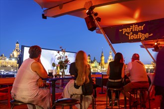 The Film Nights on the banks of the Elbe are Germany's largest open-air cinema festival. They have