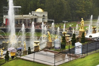 Saint Petersburg, historic city centre, World Cultural Heritage Peterhof, RUS, Russia, Europe