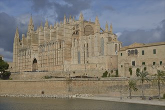 La Seu Cathedral, Palma Cathedral, Palma, Majorca, Balearic Islands, Spain, Europe