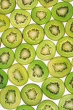 Sliced gooseberry ( Actinidia chinensis, Actinidia) , kiwi fruit