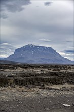 Herðubreið Table Mountain, Volcanic Landscape, Barren Landscape, Vatnajökull National Park,