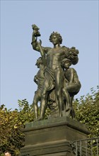 Brühl's Terrace is an architectural ensemble and a tourist attraction in Dresden. On the steps are