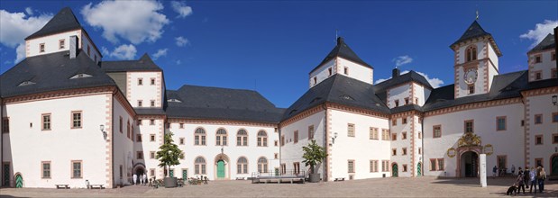 Augustusburg Castle, castle courtyard