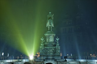 New Year's Eve party on the theatre square in Dresden