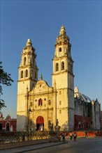 Cathedral church of Our Lady of the Immaculate Conception, Campeche city, Campeche State, Mexico,