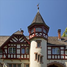 Alemannenhaus, house of the Alemannia Marburg fraternity, student association, Marburg an der Lahn,