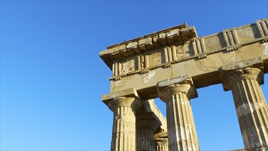 Temple E, Temple of Hera, Selinunte, Archaeological Site, Temple, Southwest Sicily, Sicily, Italy,