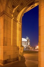 View from the Semper Building to the Semper Opera House