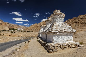 Likir Gompa Tibetan Buddhist monastery in Himalayas, Ladakh, Jammu and Kashmir, India, Asia