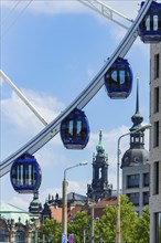 Until 23 August 2020, the gigantic Ferris wheel Wheel of Vision will once again be making its