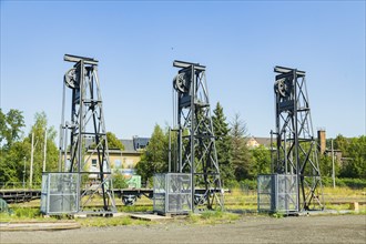 Saxon Monorail Museum Chemnitz, Rinsing Plant of the Rope Drainage System