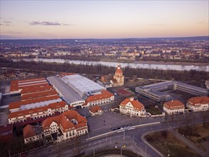 The Neue Messe Dresden is the name of the conversion project of the heritage-protected site of the